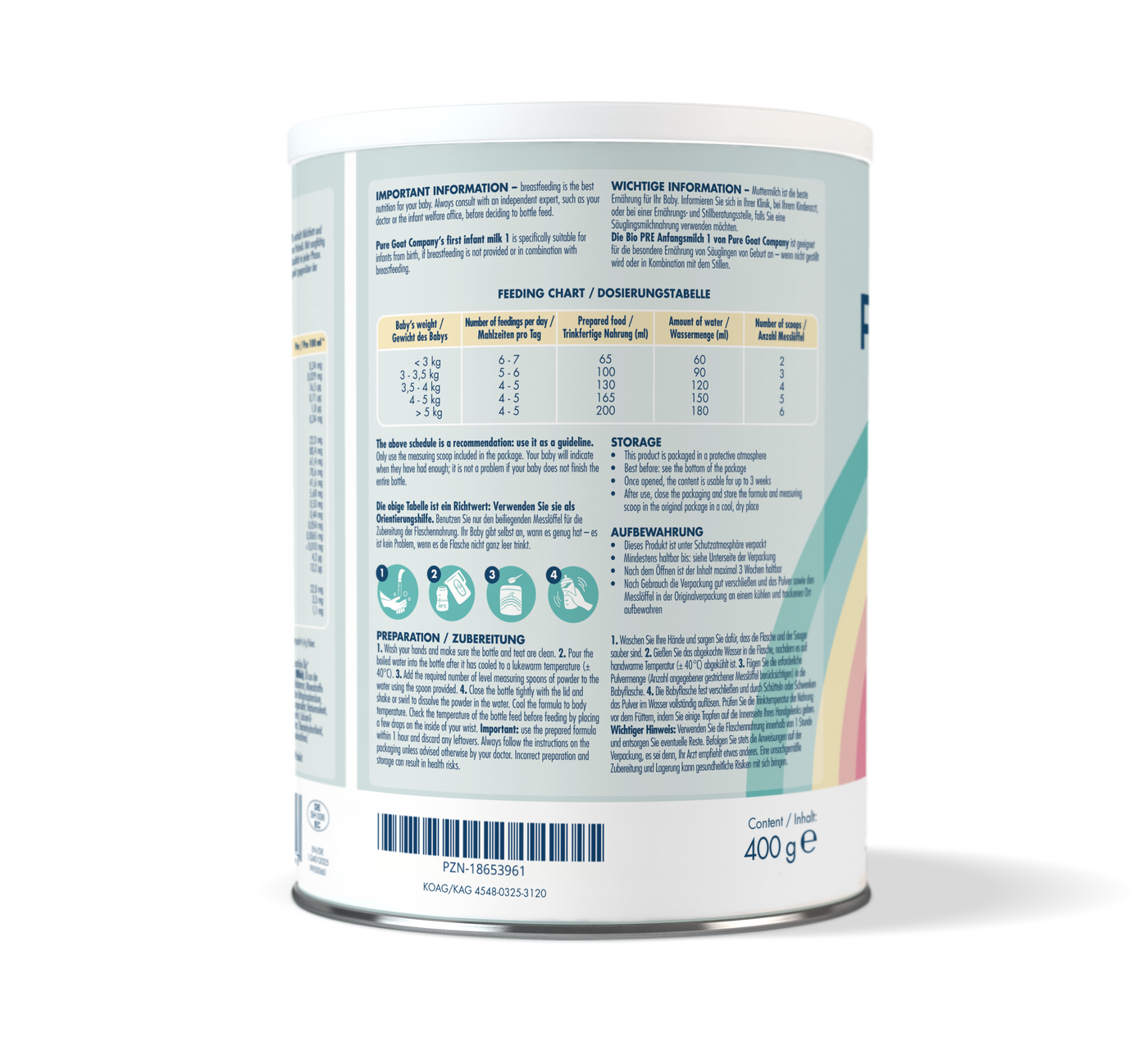 Organic Infant Formula | 400 g