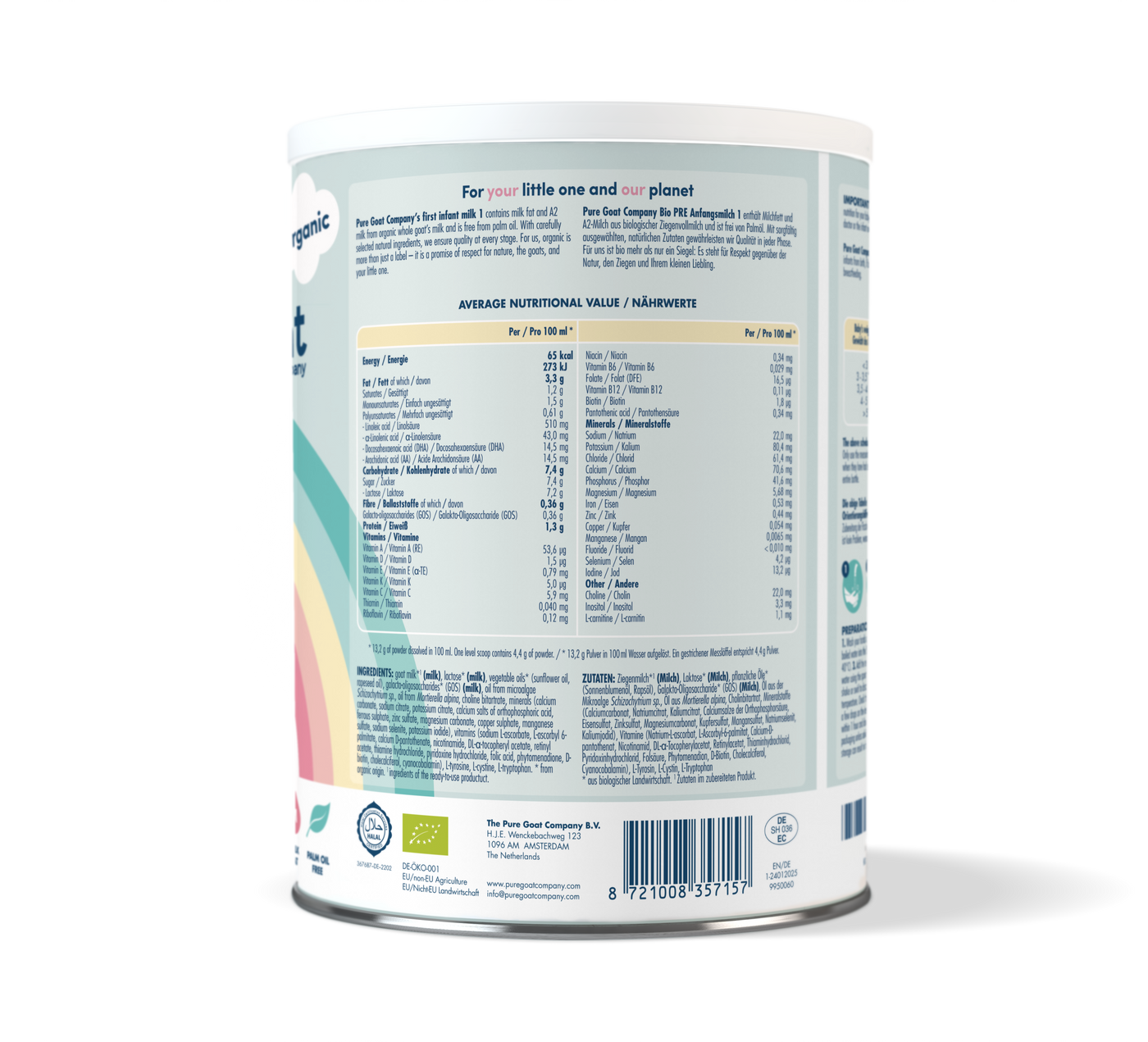 Organic Infant Formula | 400 g