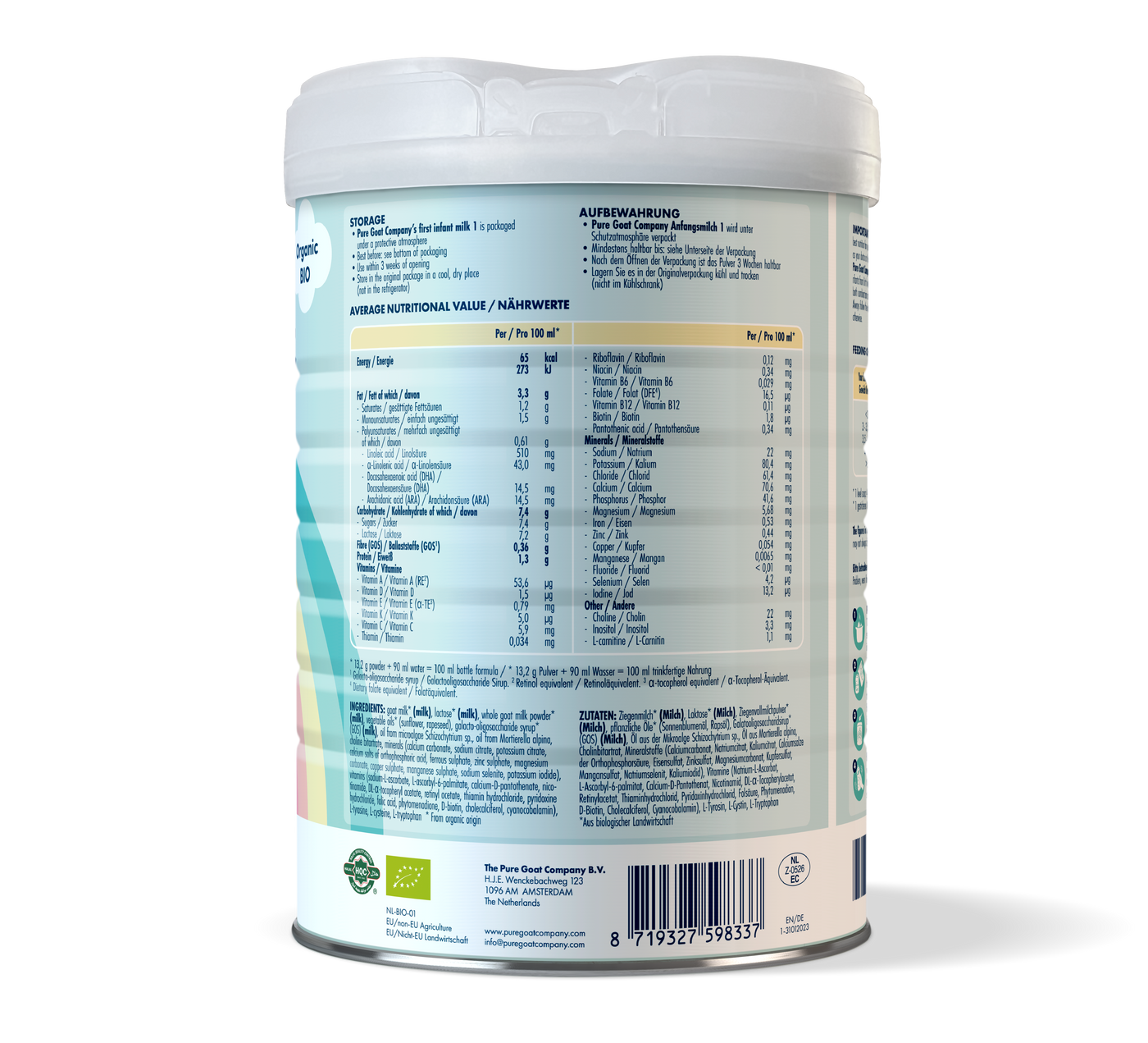 Organic Infant Formula | 800 g