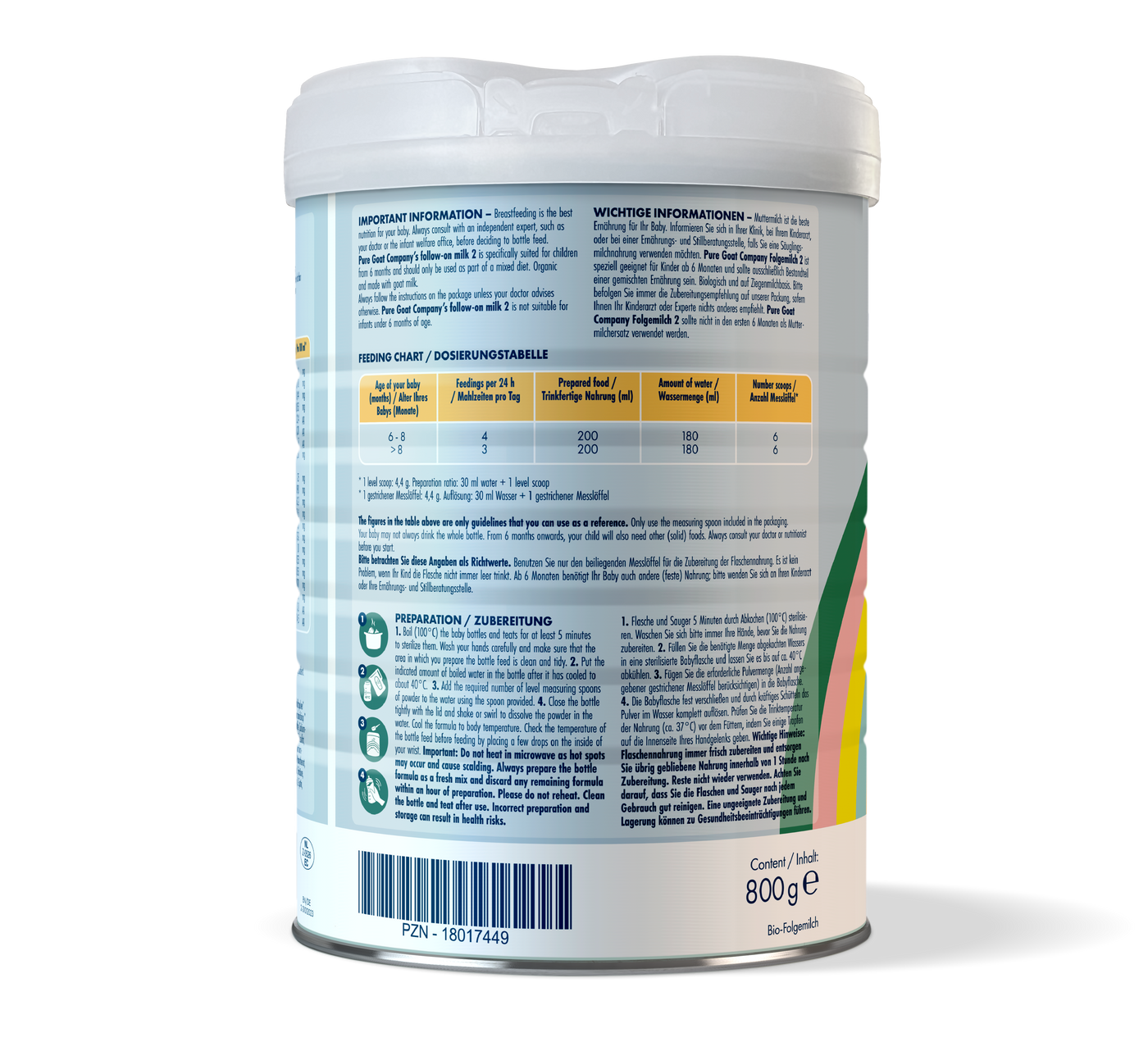 Organic Follow-on formula 2 | 800 g