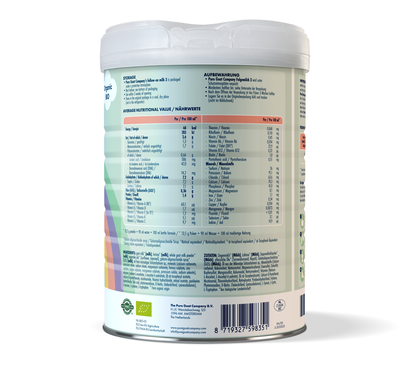 Organic Follow-on formula 3 | 800 g